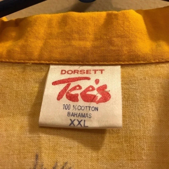 Dorsett Tee's Shirt Bahamas Palm Trees Hawaiian - Picture 2 of 7